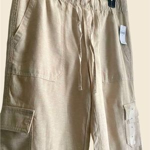 GAP Linen Easy Cargo Pants